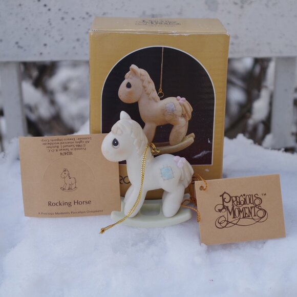 Precious Moments Rocking Horse Collection 1986 - Picture 5 of 7